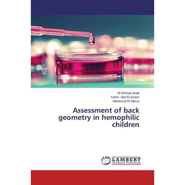 Assessment of back geometry in hemophilic children, Fachbücher