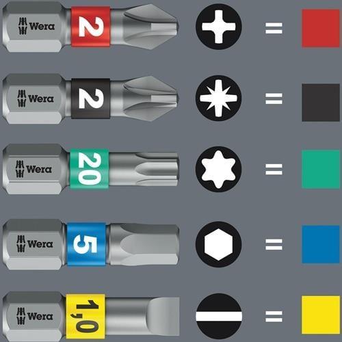 Produktbild Wera 855/1 IMP DC PZ 2 x 25 mm DIY-Box (Kreuz Pozidriv PZ)