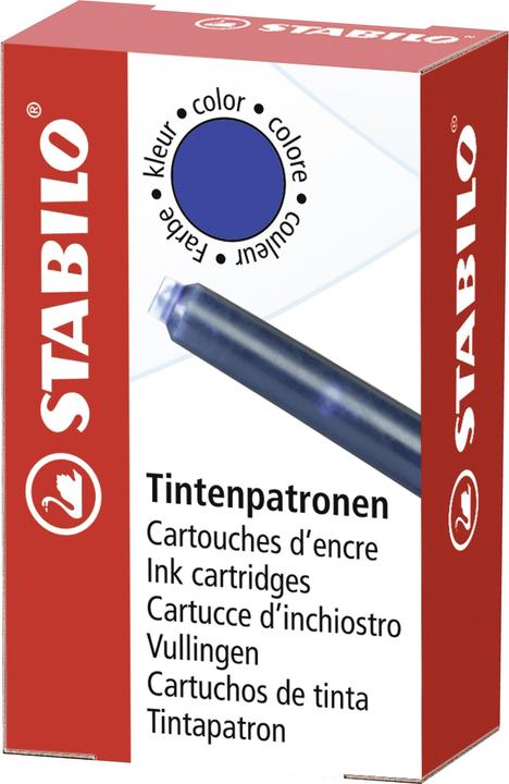 Actual product image STABILO Refill ink cartridges for refilling (ink cartridges, Royal blue)