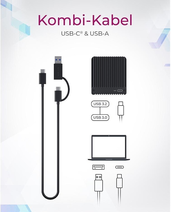 Actual product image Icy Box Kartenleser (USB 3.2 Gen 2, USB 3.1)