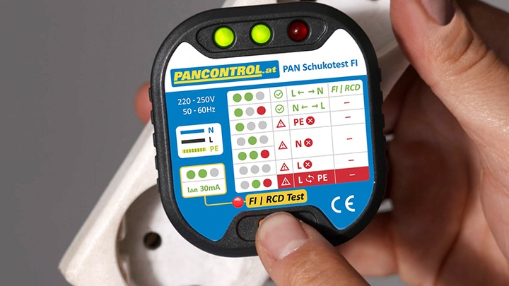 Produktbild Pancontrol PAN FI Schutzkontakt (CAT II 600V)