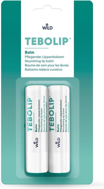 Produktbild Tebo Lip Balsam Stift mit Teebaumoel 2 x DUO (Lippenbalsam, 210 ml)