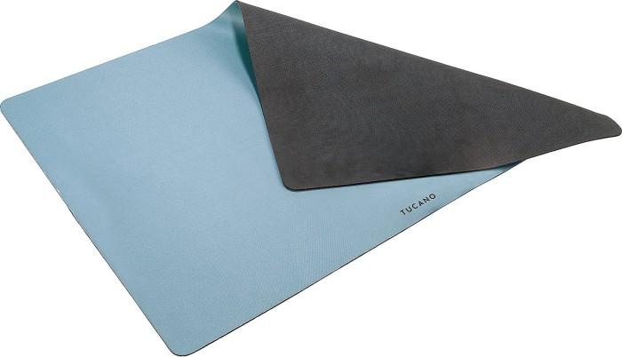Actual product image Tucano DESK PAD pad for home office, neoprene, light blue