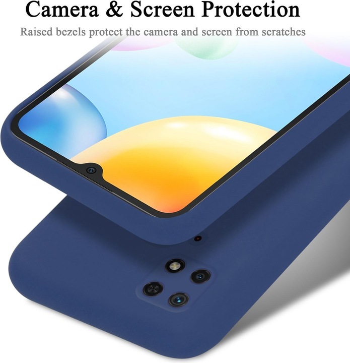Produktbild Cadorabo TPU Liquid Silicone Case Hülle für Xiaomi RedMi 10C / POCO C40 (Xiaomi Poco C40, Xiaomi Redmi 10C)