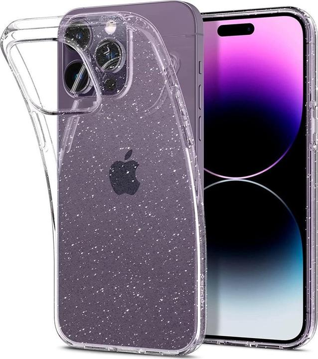 Actual product image Spigen LIQUID CRYSTAL "IPHONE 14 PRO BLITTER" CRYSTAL (Apple iPhone 14 Pro)