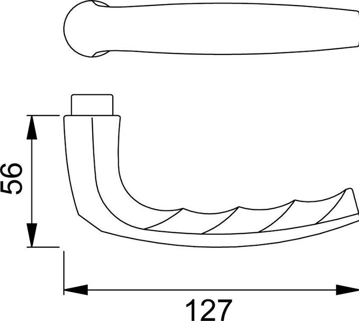 Actual product image Hoppe Türdrücker Atlanta (Door handle)