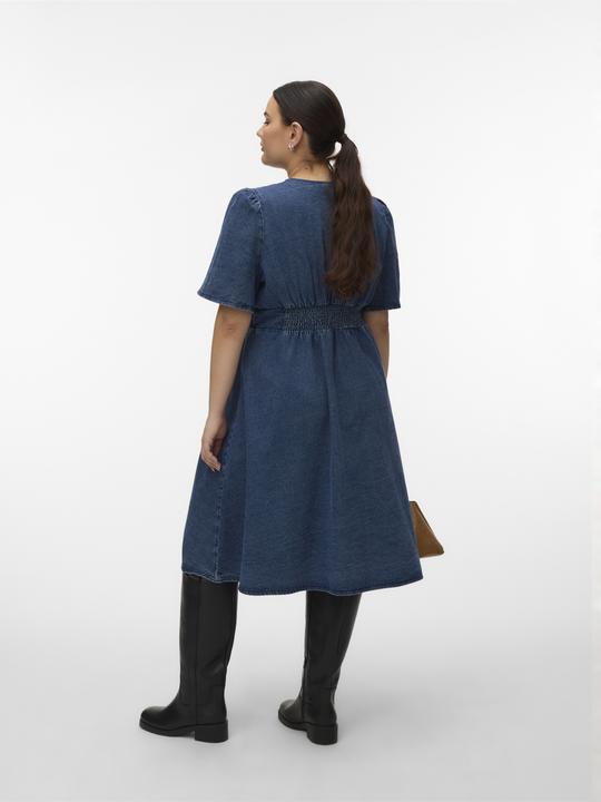 Image du produit Vero Moda VMCMELANEY Midikleid Jeanskleid (50)