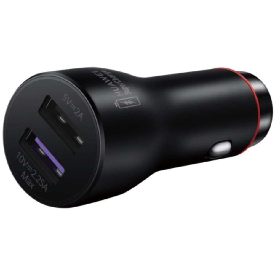 Huawei Car Charger SuperCharge CP36 Black, Auto Adapter, Schwarz