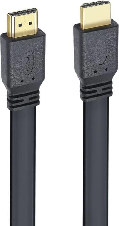 Productafbeelding Techly Hoge snelheid HDMI platte kabel @ (3 m, HDMI, 2.0)