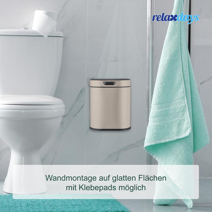 Actual product image Relaxdays kitchen bin (5 l)