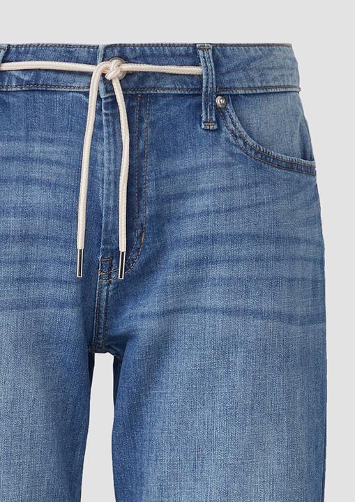 Immagine prodotto S.Oliver Jeans-Hose Cropped-Jeans Karolin / Regular Fit / Mid Rise / Straight Leg / offener Saum (46)