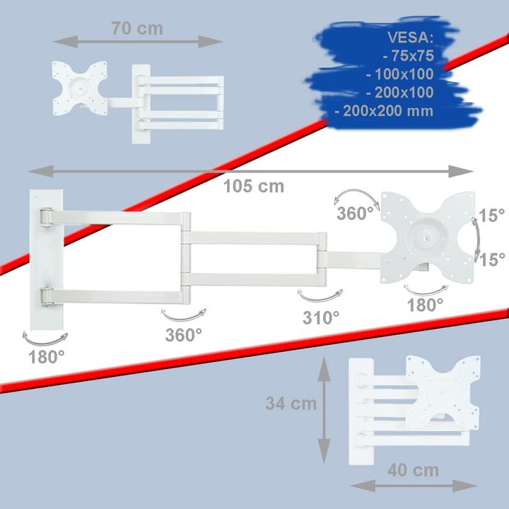 Produktbild DQ Rotate XL 98,5 cm Weiss