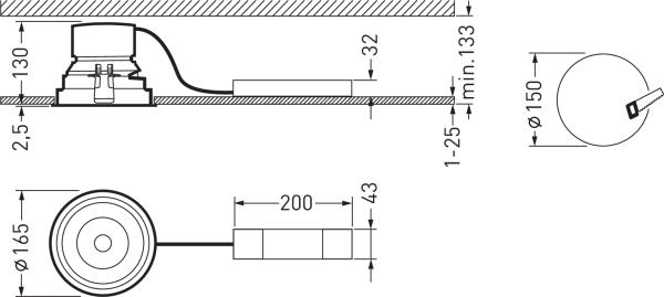 Immagine prodotto Trilux SNS RC5 HRVFL-19 14-840 ET 01 (1400 lm)