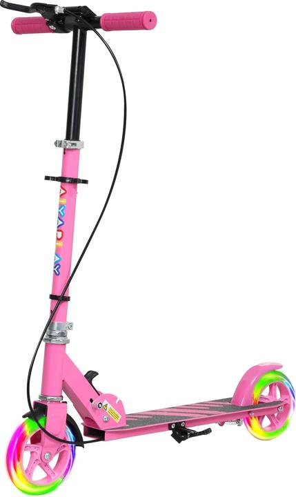 Actual product image Aiyaplay Kinderscooter Kunststoff, Metall Rosa
