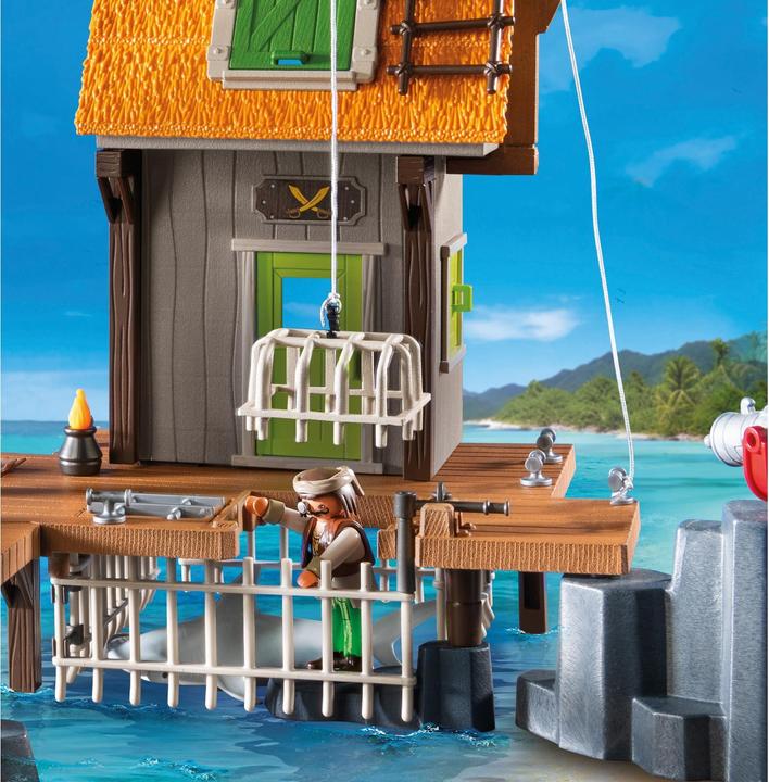 Immagine prodotto Playmobil Porto dei pirati con prigione dei pirati (71792, Pirati Playmobil)