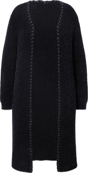 Produktbild Miamoda Strickjacke, extra lang, Ausschnitt mit Zierstich (42, 44)