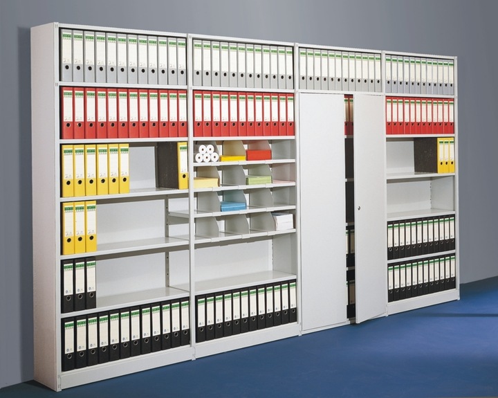 Actual product image Kerkmann Progress 500 add-on shelving, 7 B "den, (H)2,250 mm