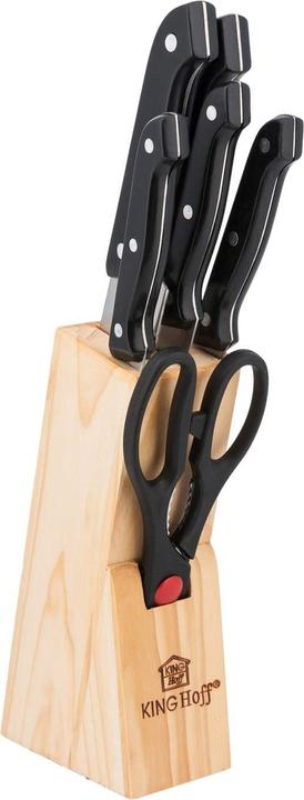 Kinghoff 7-teiliges Messerset - Messerblock