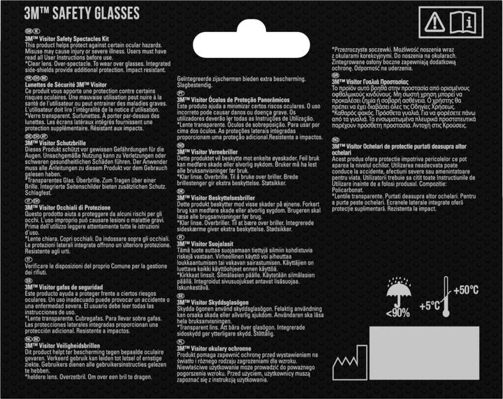 Actual product image 3M Safety glasses for spectacle wearers - VISITOR