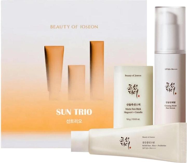 Actual product image Beauty of Joseon Sun Trio (Body care set, Facial care set)