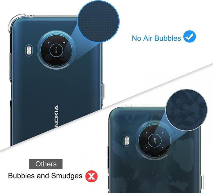 Produktbild Screenguard Nokia X20 Hülle Crystal Soft Airbag Bumper (Nokia X20)