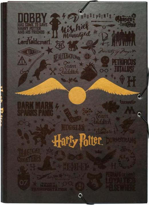 Actual product image Ordnungsmappe Snitch Dunkelbraun (A4, 1 x)