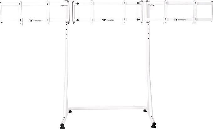 Image du produit Thermaltake Triple Monitor Stand Pro Snow (wei?, f?r Monitore 17" - 55") (Sol, 55")