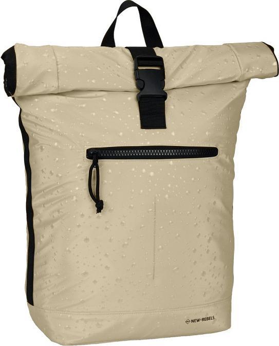 Image du produit New Rebels Droplets Rolltop Backpack 16L Beige (16 l)