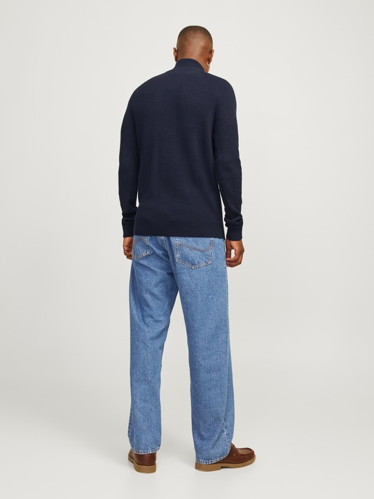Image du produit Jack & Jones Unicolore Pull en tricot avec demi-zip Pull en tricot avec demi-zip (XXL)