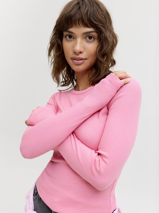 Image du produit JJXX Jxfreya Str Ls Rib Tee Jrs Noos (L)