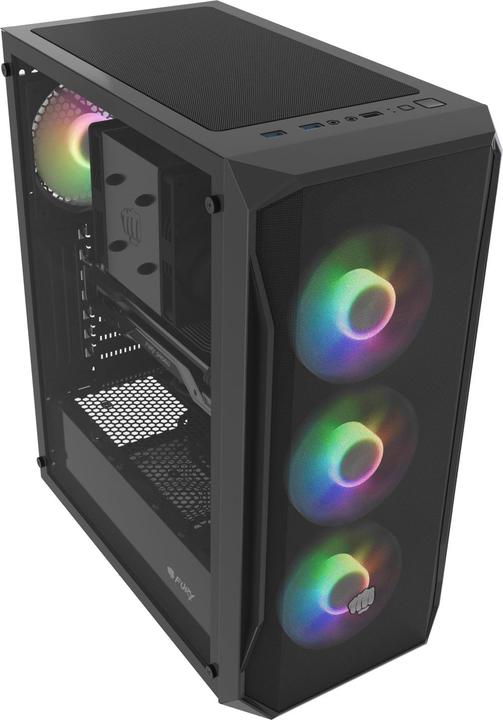 Produktbild Fury Obudowa Shobo SH4F RGB (NFO-2154) (ATX, mATX, Mini-ITX)