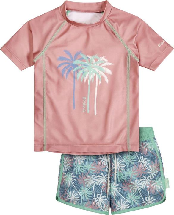 Actual product image Playshoes Kid's UV protection bath set palm trees