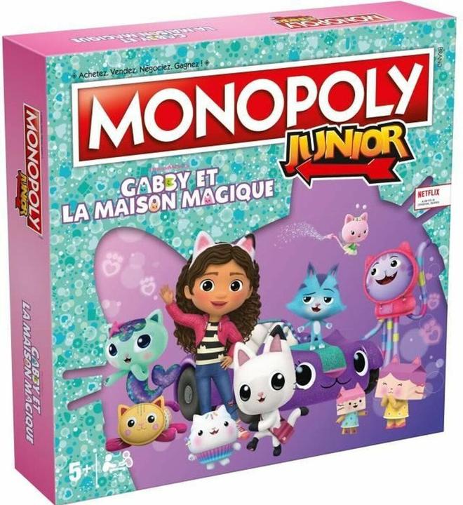 Produktbild Winning Moves Monopoly Jnr Gabby (Französisch)