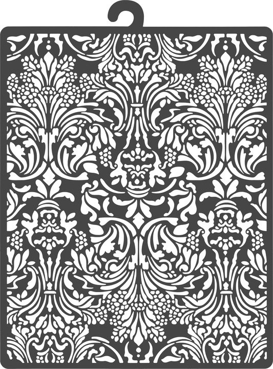Produktbild Stamperia Schablone "Fantasy World - Damasque"