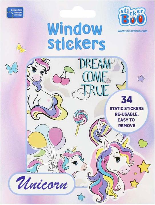 Immagine prodotto Sticker Boo Einhorn Fensteraufkleber