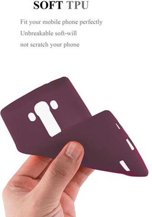 Produktbild Cadorabo TPU Frosted Hülle (LG G4, Motorola Moto G4 Plus)