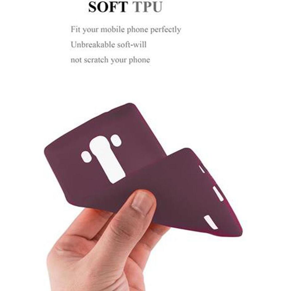 Thumbnail - Cadorabo TPU Frosted Hülle (LG G4, Motorola Moto G4 Plus), Smartphone Hülle, Violett