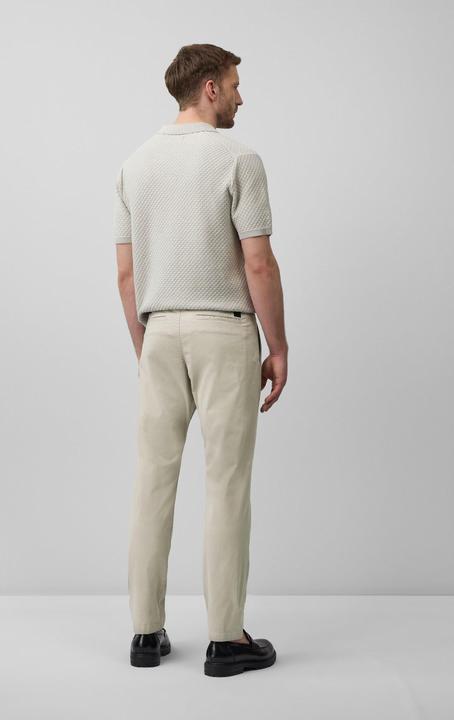 Produktbild s.Oliver Strickpullover Gestricktes Poloshirt mit Struktur und Bündchen (L)