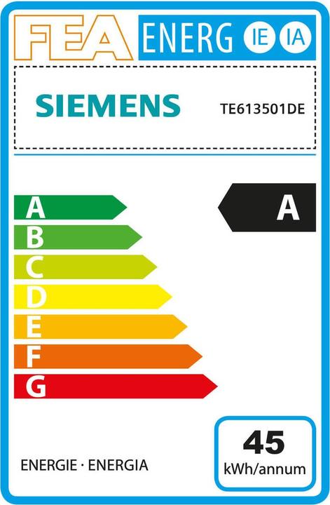 Energie-Label Siemens EQ.6 s300