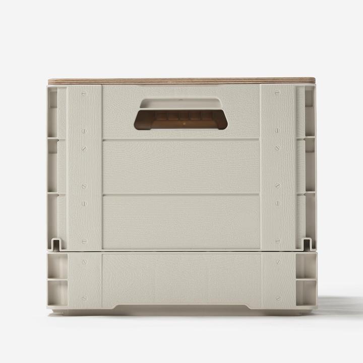 Produktbild Quechua Aufbewahrungsbox faltbar mit Holz-Tischplatte 49 l (49 l)