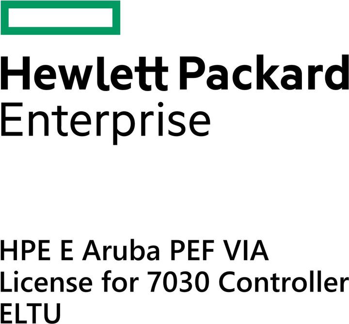 Actual product image HPE E Aruba PEF VIA Lic for 7030 Cntrlr E-LTU (1 Device, unlimited)