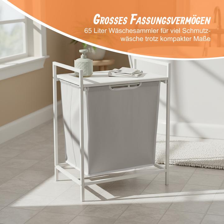 Actual product image Relaxdays laundry bin (65 l)