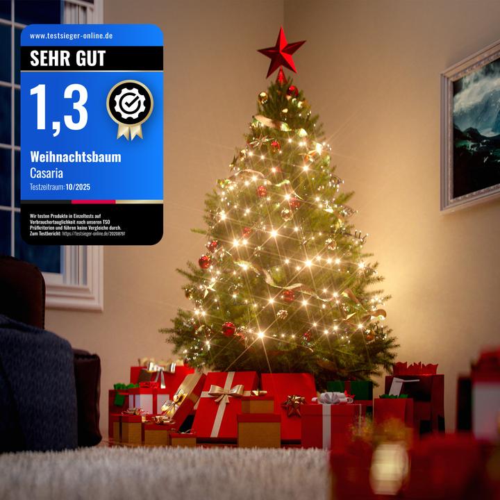 Actual product image Casaria Christmas tree (150 cm)