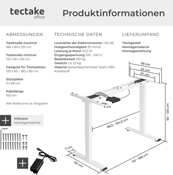 Actual product image tectake Twain