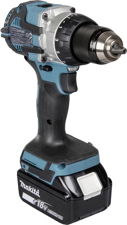 Actual product image Makita DDF489RTJ (Rechargeable battery operated)