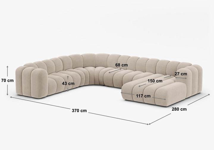 Produktbild Micadoni Lupine (Ecksofa)