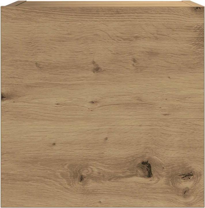Produktbild vidaXL 7-tlg. TV-Schrank-Set Wandmontage Artisan-Eiche Holzwerkstoff (100 x 30 x 30 cm)