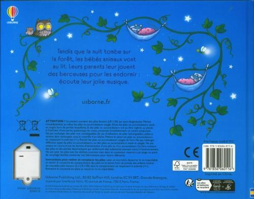Actual product image Mon petit livre musical pour le soir (French, Elisa Squillace, Fiona Wadden Sea)