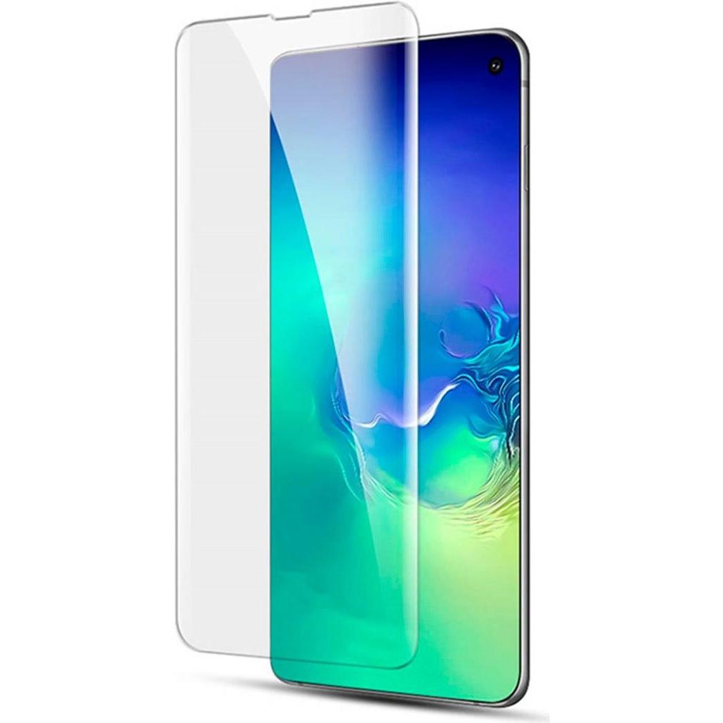 Evelatus Galaxy S10 Plus 3D Piegatura a caldo Colla UV (1 pz., Apple iPhone 11, Apple iPhone XR), Pellicola protettiva smartphone, Trasparente