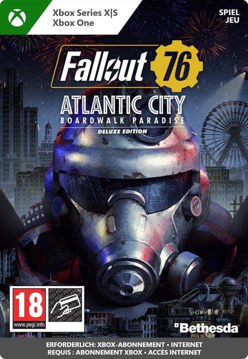 Produktbild Microsoft Fallout 76: Atlantic City - Boardwalk Paradise Deluxe Edition (Xbox One X, Xbox One S, Xbox Series S, Xbox Series X)